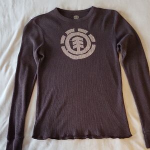 Vintage Element long sleeve waffle tee size Medium